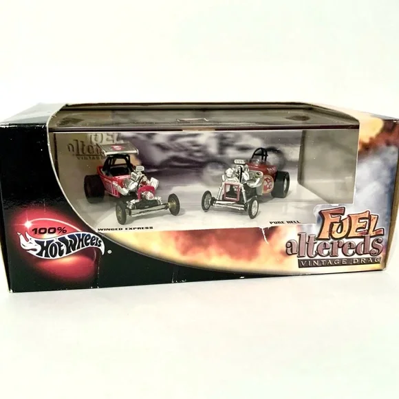 Hot Wheels Fuel Altereds Vintage Dragセット Hot Wheels Vintage Drag Set | Diecast Cars and Trucks Store